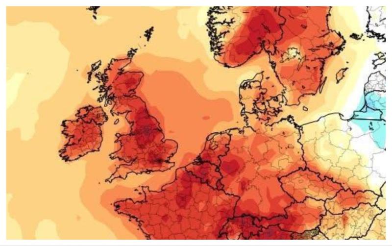 'Above normal temperatures' and sunny weather forecasted for week ahead but that's not all