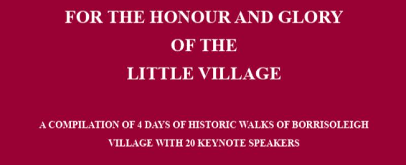 Borrisoleigh Historical Society announce exciting event with 20 keynote speakers