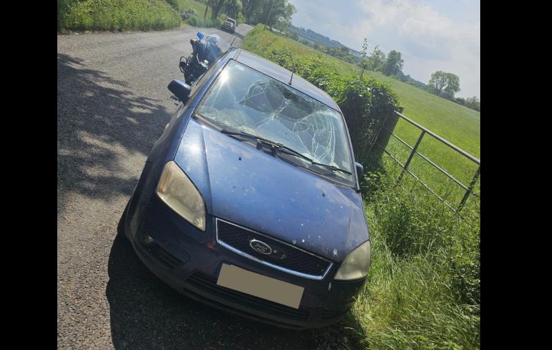 'Disgrace'- This driver shocked gardai by driving in wrecked car on rural roads