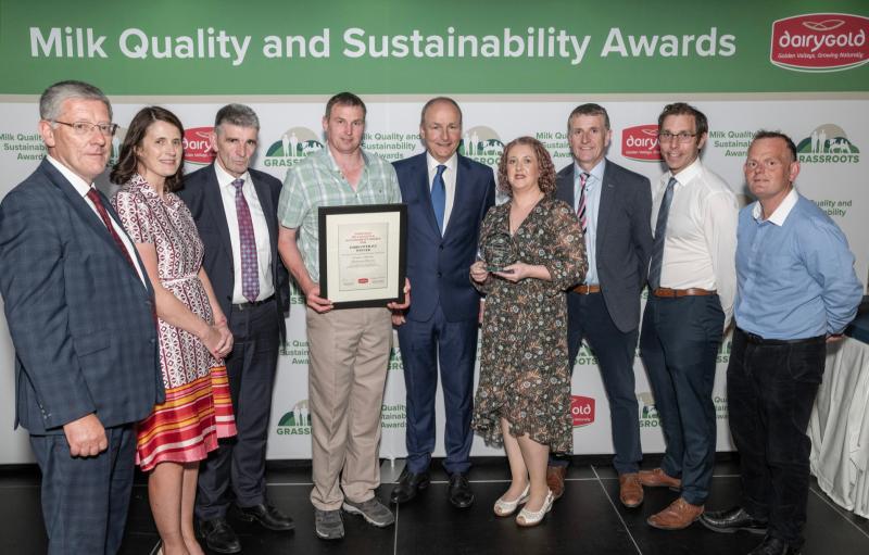 Tipperary farmer crowned regional winner at Dairygold Milk Quality Awards