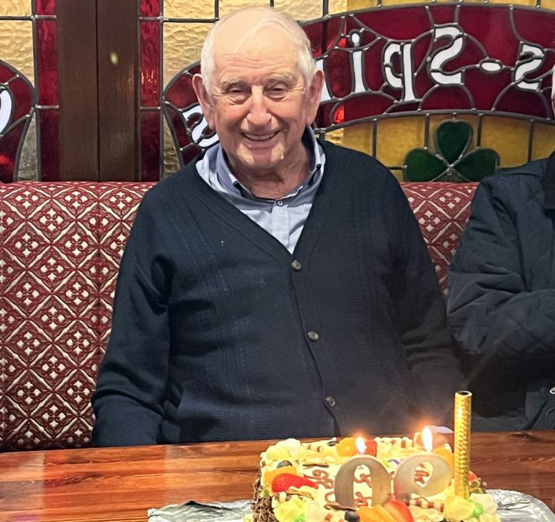 PICTURE: Tipperary man enjoys 90th birthday with a 'prosecco reception' 