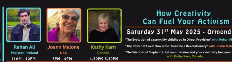 Inspiring authors to share stories of activism through art at Carrick's Ormond Castle  