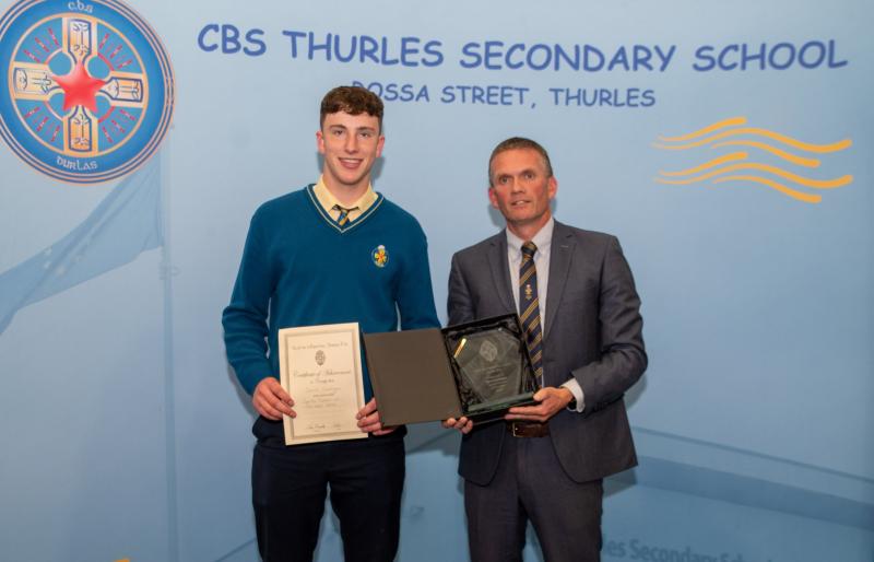 PICTURE: All-Ireland winner named Tipperary school's Sportsperson of the Year