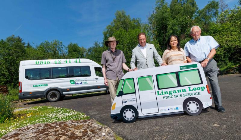 New free minibus services brings visitors to Lingaun Valley's top attractions in Tipperary