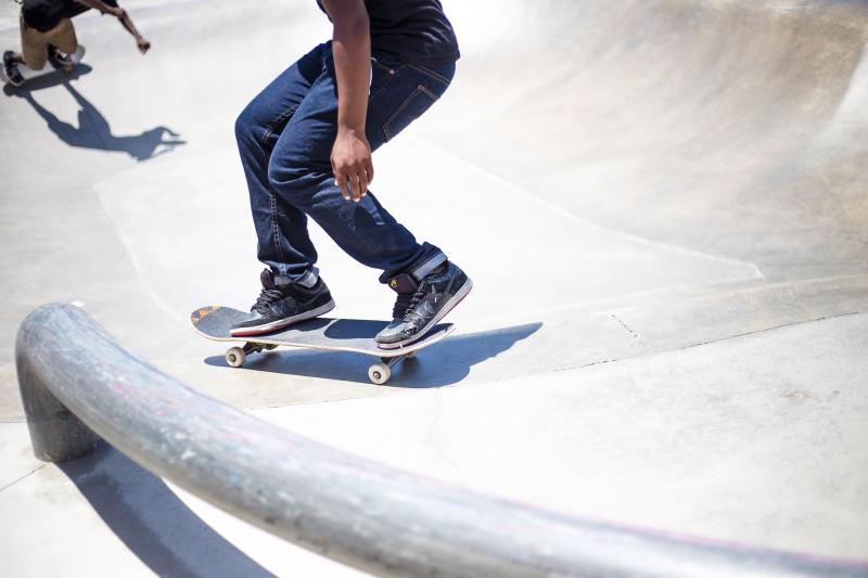 Skateboarding