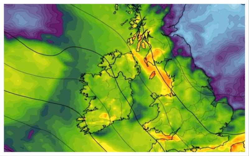 Met Éireann predicts 'heavy bursts' of rain in weekend forecast but change could come soon