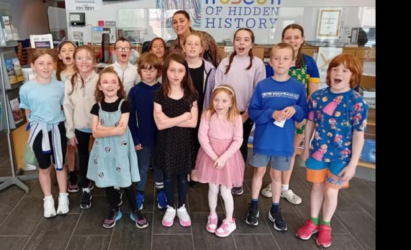 Cruinniú na nÓg workshop at Tipperary Museum of Hidden History was a  huge success