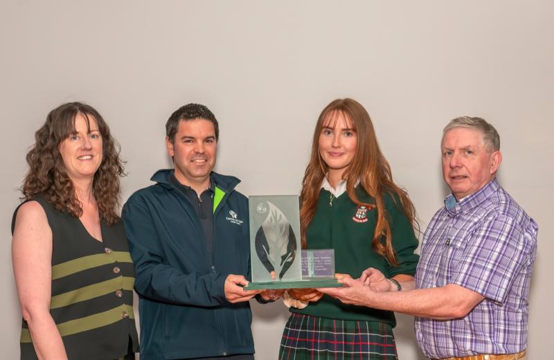 Award winning Tipperary engineer inspires students at her former school's awards ceremony