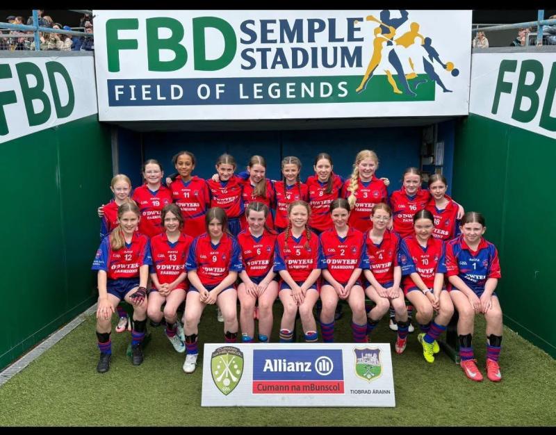 PICTURE: St. John the Baptist Girls School U13s star at Semple Stadium