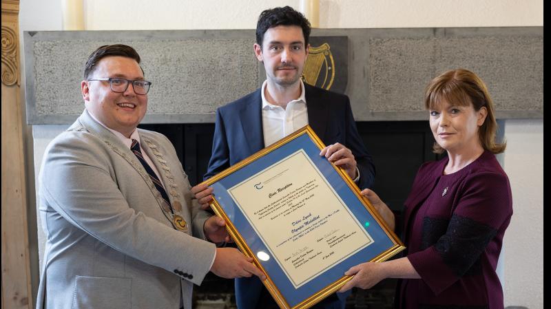 Olympic  exploits of Tipperary rower Daire Lynch are formally recognised 