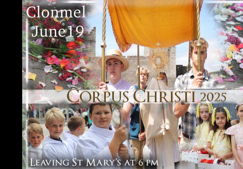 Corpus Christi  procession tradition to be revived in a town in Tipperary