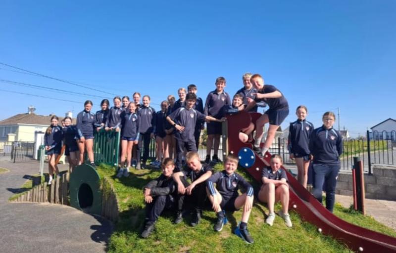 PICTURE: Sixth Class pupils in Tipperary Primary School get set for graduation