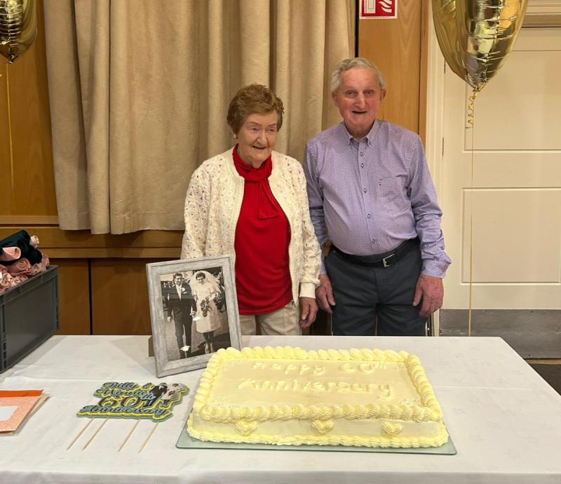 CONGRATULATIONS: Tipperary couple celebrate their 60th wedding anniversary in style!