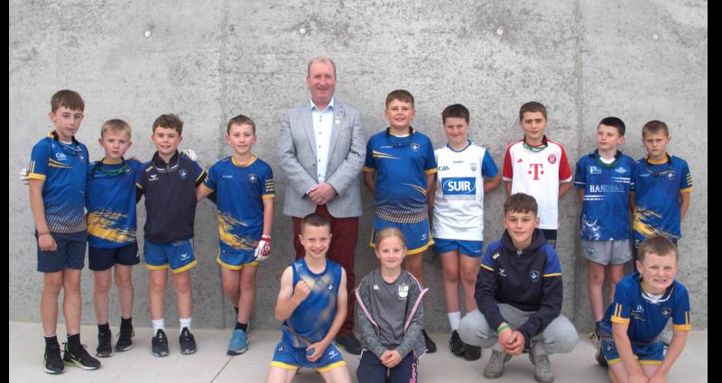 GAA Handball President opens new handball courts  at Tipperary  club