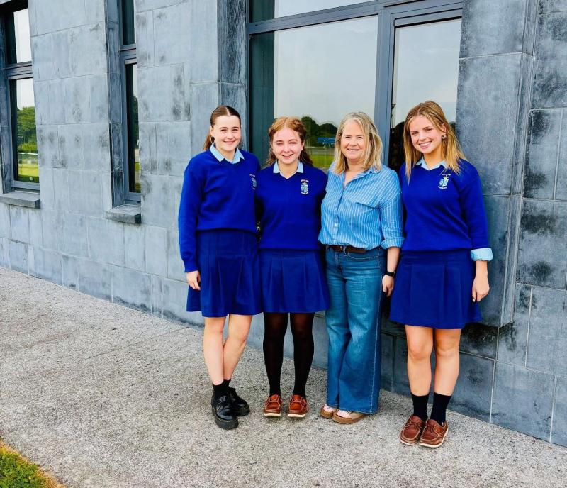 WOW: Three Ursaline students finally finish their Leaving Cert exams after three long weeks!
