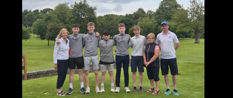 Junior Irish Foursomes team in golf club in Tipperary reaches East Munster semi-final