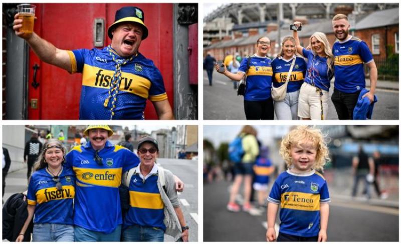 IN PICTURES: Droves of Tipperary fans continue to descend on Croke Park ahead of the hurling