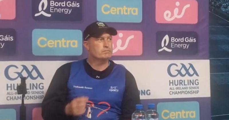 WATCH: Liam Cahill reacts to Tipperary's All-Ireland Semi-Final win against Kilkenny