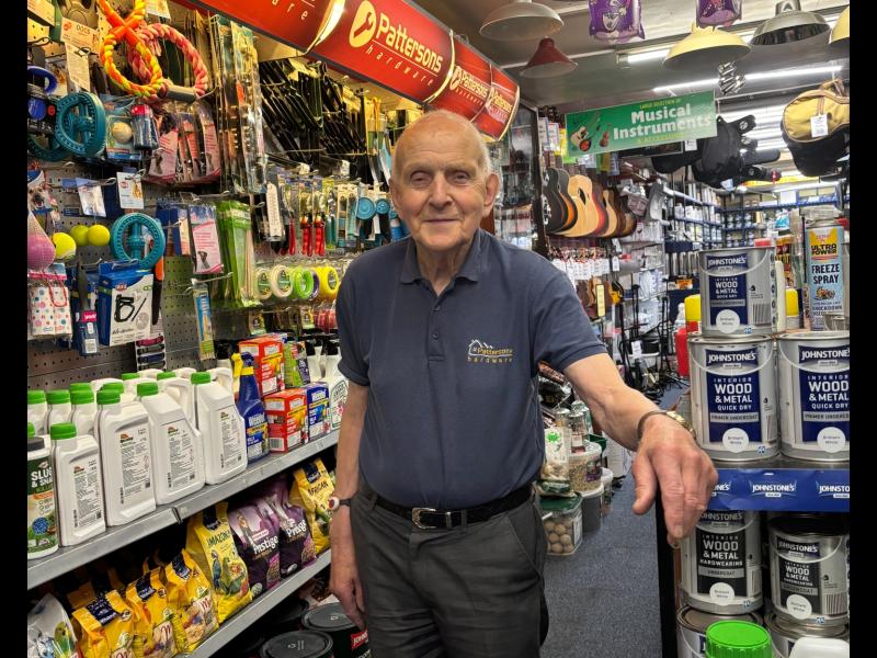 End of an era as Tipperary man retires after 70 Years at local hardware store