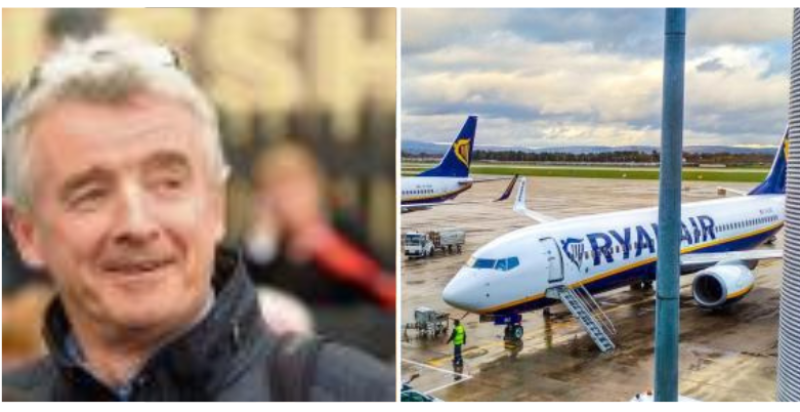 #39it up #39 Ryanair CEO says noise complaints around airport #39 utter