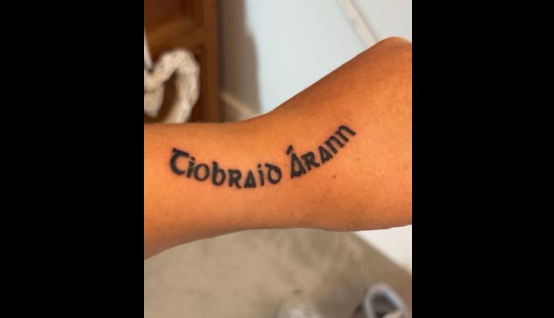 WOW! Tipperary woman reveals special tattoo ahead of All-Ireland Final