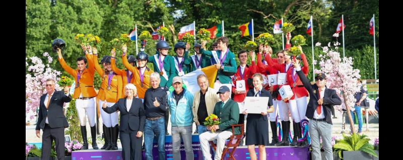Tipperary riders help Ireland to strike gold at European showjumping championships