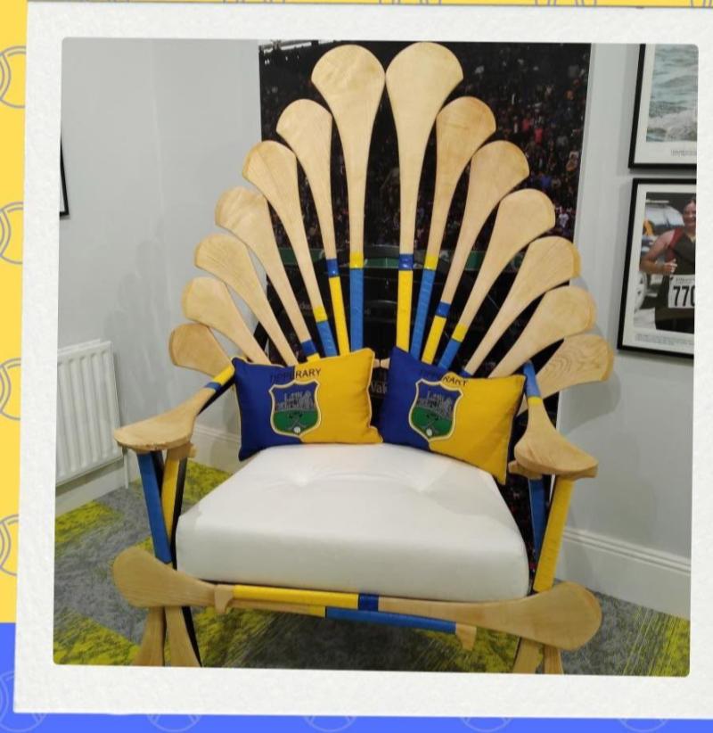 Tipp fans invited to take photo on 'Game of Thrones' style hurley throne ahead of All Ireland