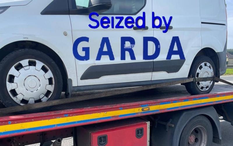 Van driver caught texting found to have no insurance and 12-year ban from the roads