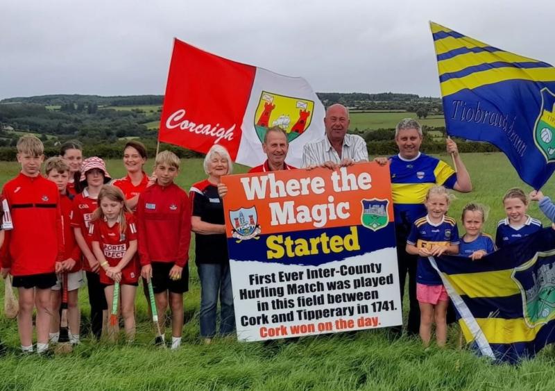 WOW! Supporters gather on the pitch where Tipp first played Cork over 280 years ago