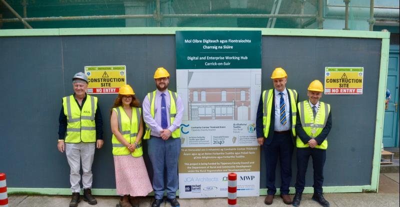 Revamp of Carrick-on-Suir's old Post Office into Working Hub to be complete by November   