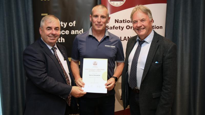 Tipperary man successfully completes occupational health and safety course