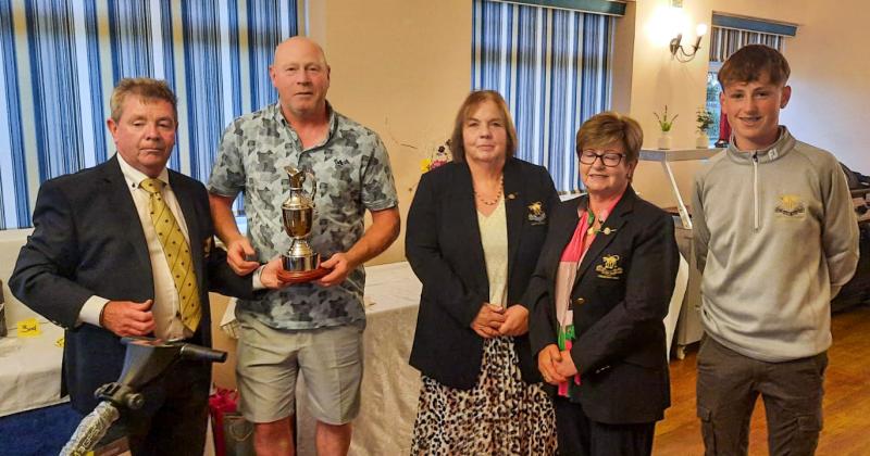 William McGarry wins the Captain's Prize at Cahir Park Golf Club after fantastic weekend