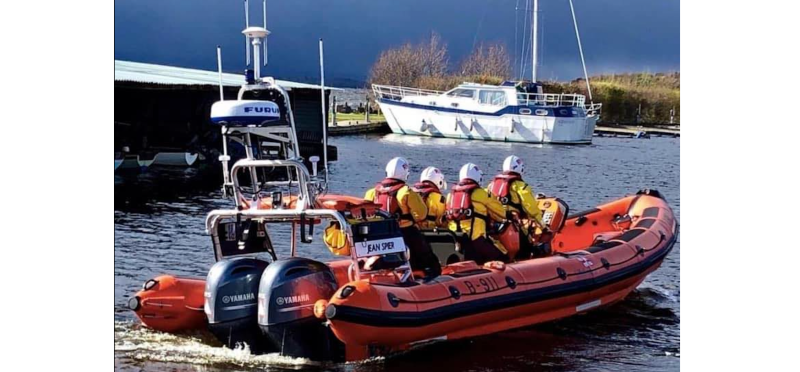 Two people rescued from lake in Tipperary during Storm Floris