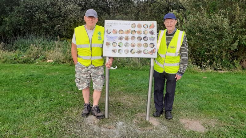 Tipperary Tidy Towns group unveils new information board by river walk