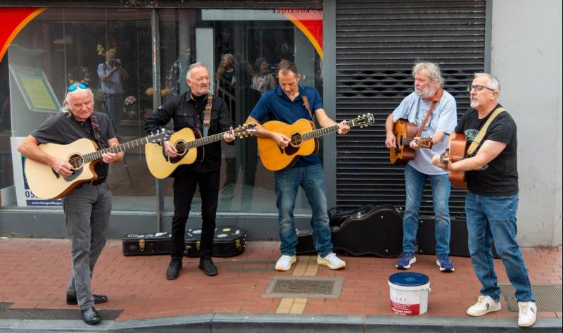 Great music and weather were a winning combination for Clonmel Busking Festival