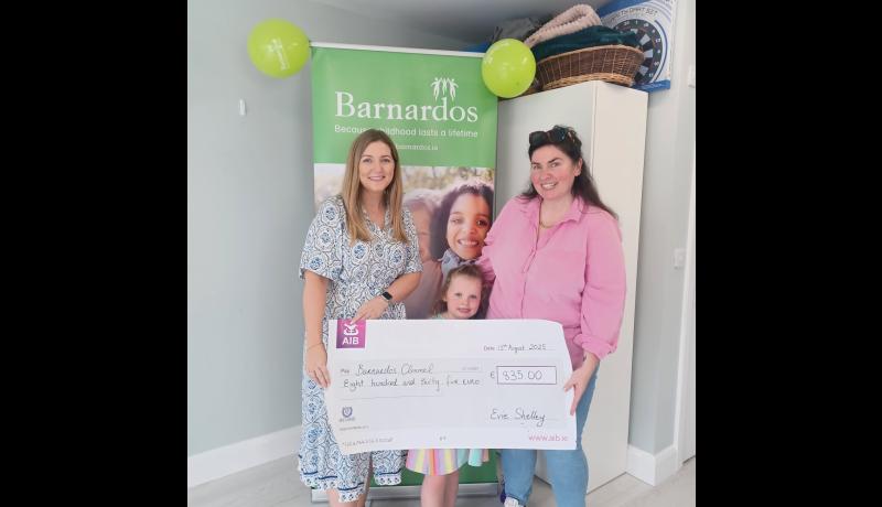 Tipperary toddler raises almost €1,000 during sponsored walk