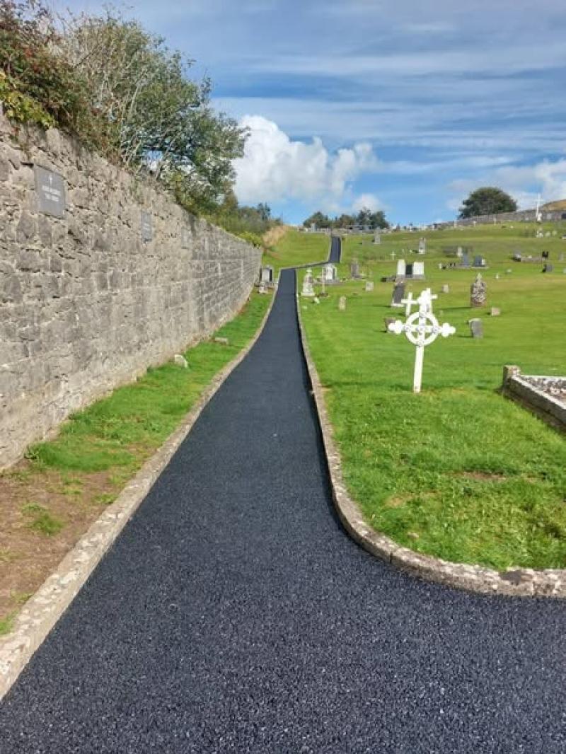 Environmental work carried out at Tipperary Town graveyard is welcomed