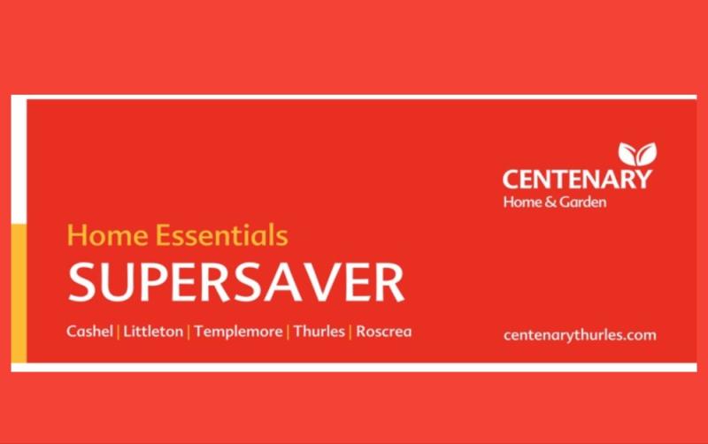 Visit your local Centenary Home & Garden Store for our home essentials supersaver offers