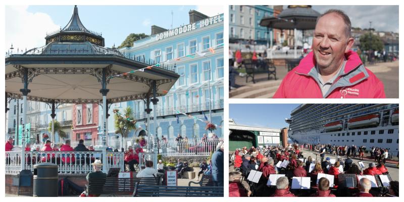 IN PICTURES: Nenagh Ormond Brass Band serenade the people of Cobh