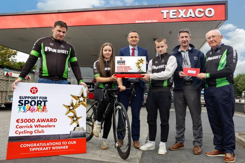 Cycling club in Tipperary wins award and prize money to help fund initiatives for the club