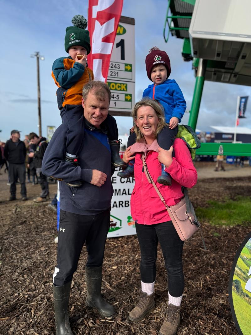 CUTE! Tipperary family take adorable photo at the National Ploughing Championships
