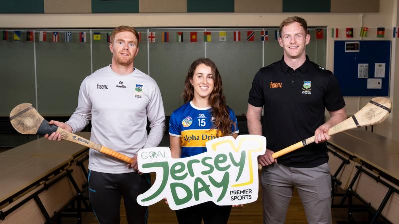 Tipperary hurling heroes partner with GOAL to support Jersey Day 2025