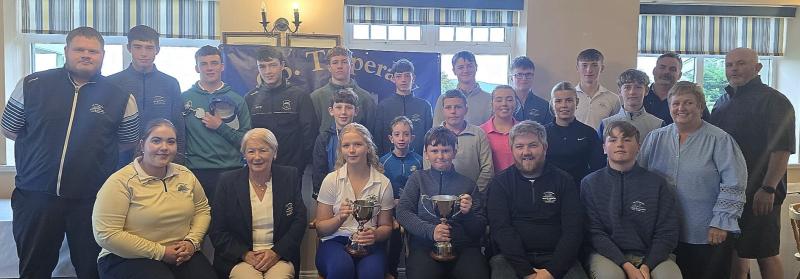 Junior Captain's Prize was a great success at golf club in Tipperary