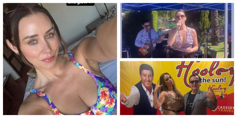 Una Healy sizzles at Hoolie in the Sun festival with Declan Nerney