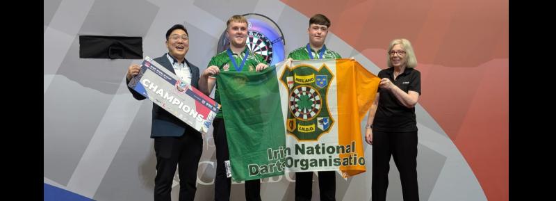 Tipperary darts player is on top of the world following World Cup success