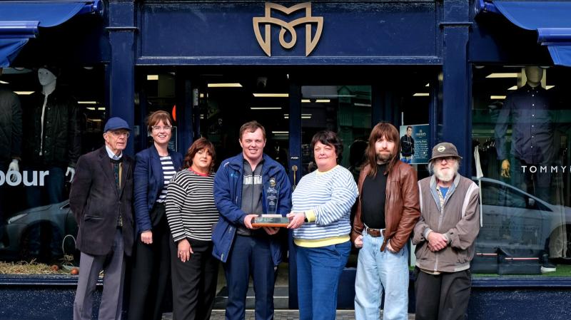 Tipperary menswear retailer wins Best Presented Shopfront award