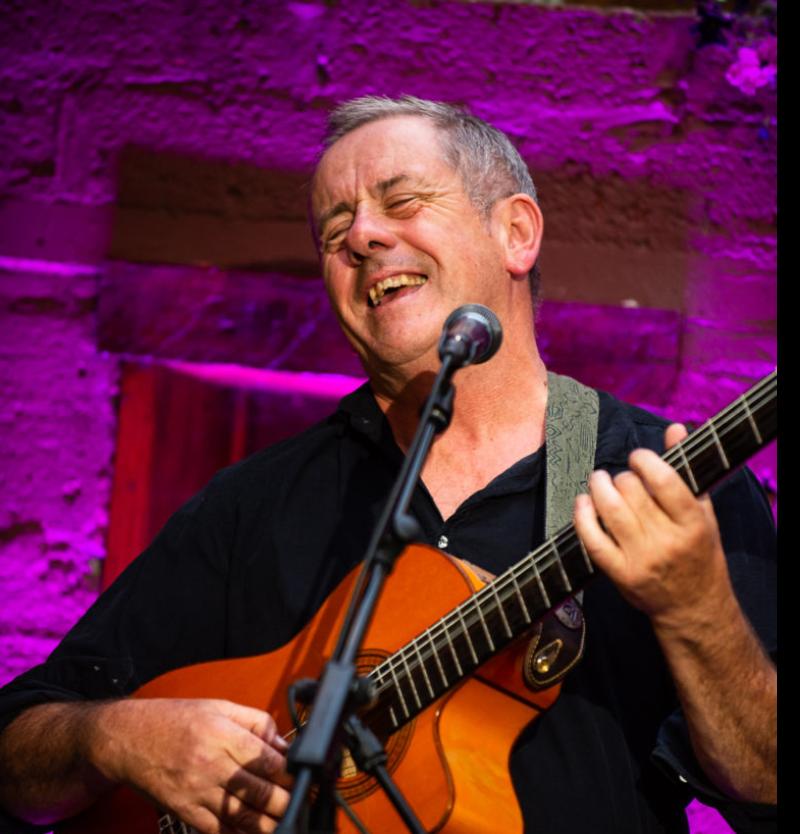 An artist with a huge catalogue of material to play a gig in Tipperary