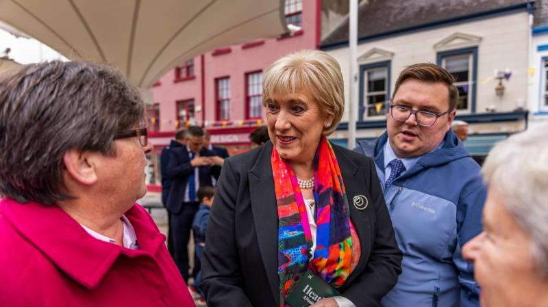 Presidential candidate Heather Humphreys takes campaign to Tipperary