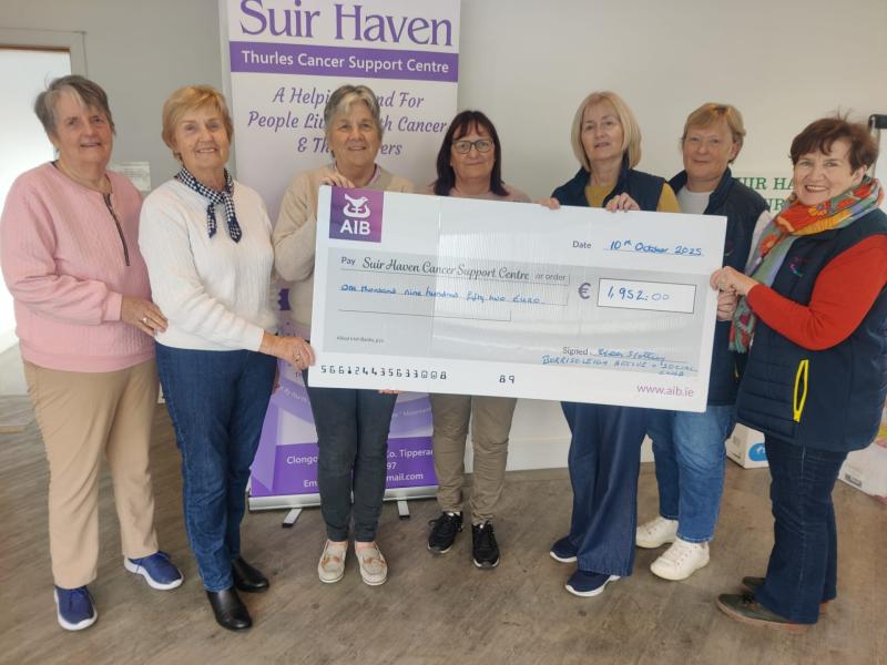PICTURE: Local community group fundraises for Tipperary cancer support centre