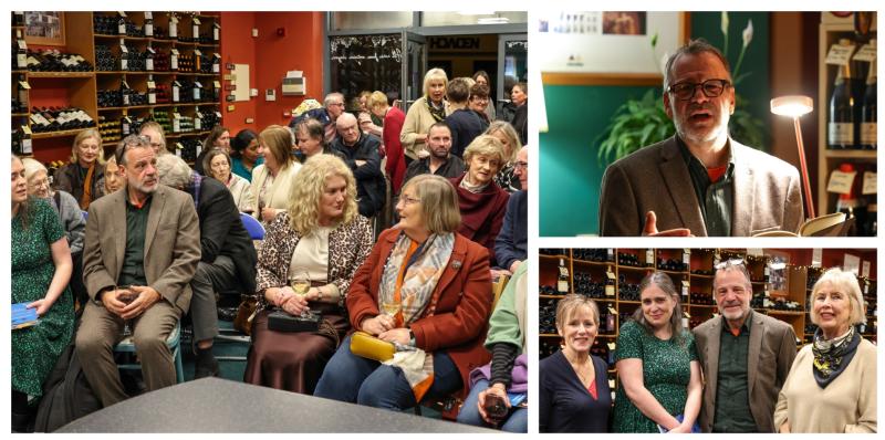 Words & Wine opens Dromineer Nenagh Literary Festival with Claire Hennessy and Paul Perry